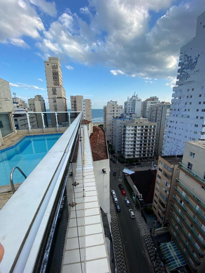 Flat - Acomoda Ate 4 Hospedes - Bairro Do Gonzaga - Santos Sp Exterior photo